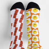 Bacon- en eiervun mismatch sokken (Top)