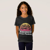 Bacon- en fruitpluk t-shirt (Voorkant volledig)