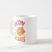 Bacon en Pancakes Koffiemok (Voorkant links)