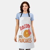 Bacon en Pancakes Schort (Gedragen)