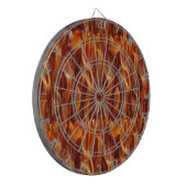 Bacon Field Yummy Pattern Decor Dartbord (Voorkant Links)