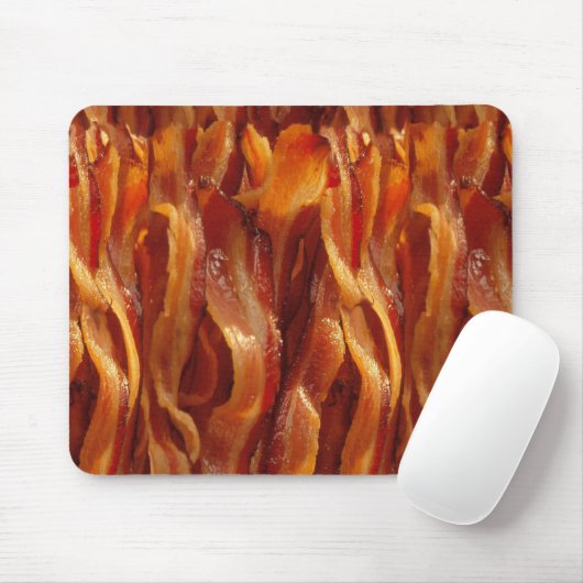 Bacon Field Yummy Pattern Decor Muismat (Met muis)