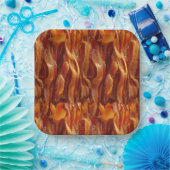 Bacon Field Yummy Pattern Decor Papieren Bordje (Feest)