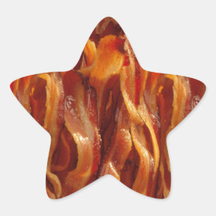 Bacon Field Yummy Pattern Decor Ster Sticker