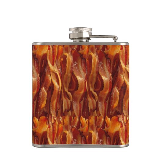 Bacon Field Yummy Pattern Heupfles (Achterkant)