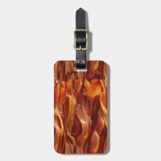 Bacon Fields for ever decor Bagagelabel (Voorkant verticaal)