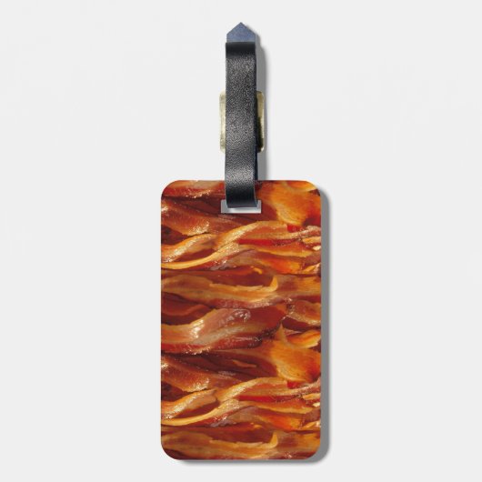 Bacon Fields for ever decor Bagagelabel (Achterkant verticaal)