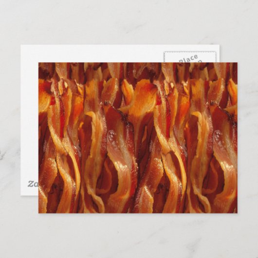 Bacon Fields for ever decor Briefkaart (Voorkant / Achterkant)