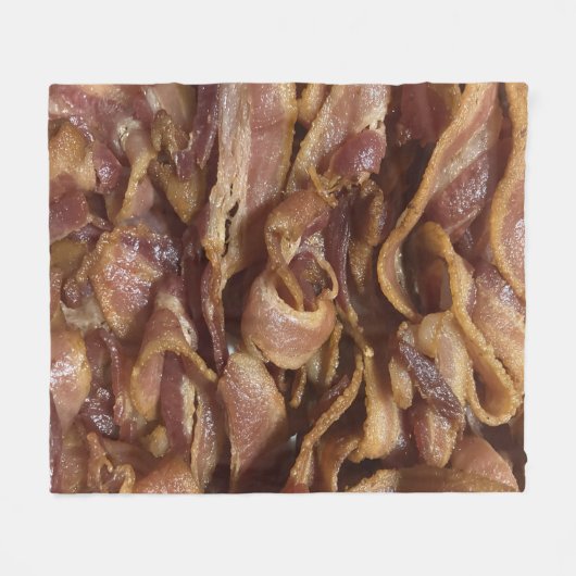 Bacon Fleece Deken (Voorkant (Horizontaal))