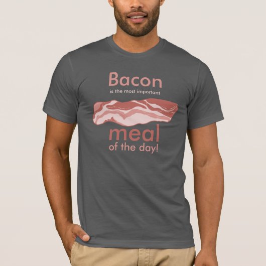 Bacon for Breakfast T-shirt (Voorkant)