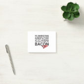 Bacon Funny Real Estate Quote Post-it® Notes (Kantoor)