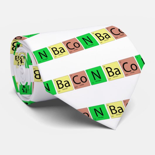 Bacon Geek Stropdas (Opgerold)