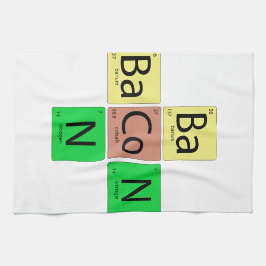 Bacon Geek Theedoek (Horizontaal)