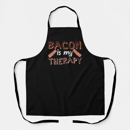 Bacon Gezegde Joke Therapy Meat Pork Belly Schort (Voorkant)