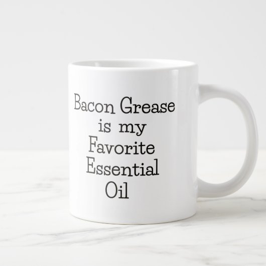 Bacon Grease Essential Oil Double Sided mok (Rechts)