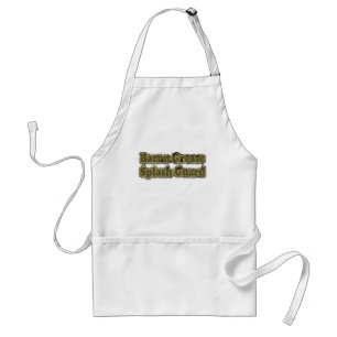 Bacon Grease Splash Guard apron Standaard Schort