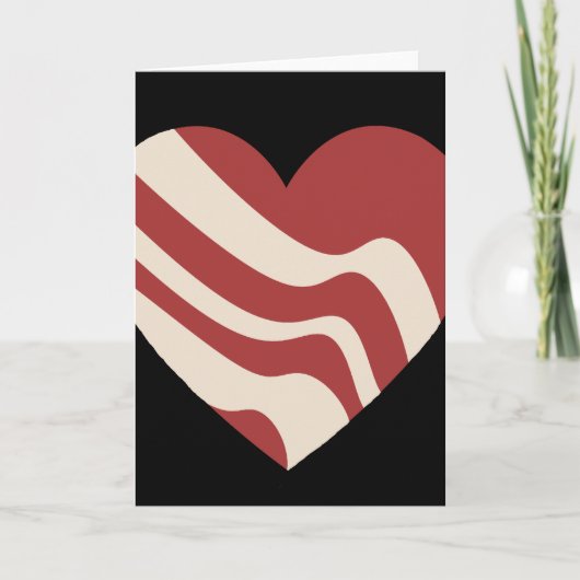 Bacon Heart Kaart (Voorkant)