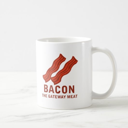 Bacon, het gatewayvlees koffiemok (Rechts)