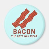 Bacon, het gatewayvlees magneet (Voorkant)