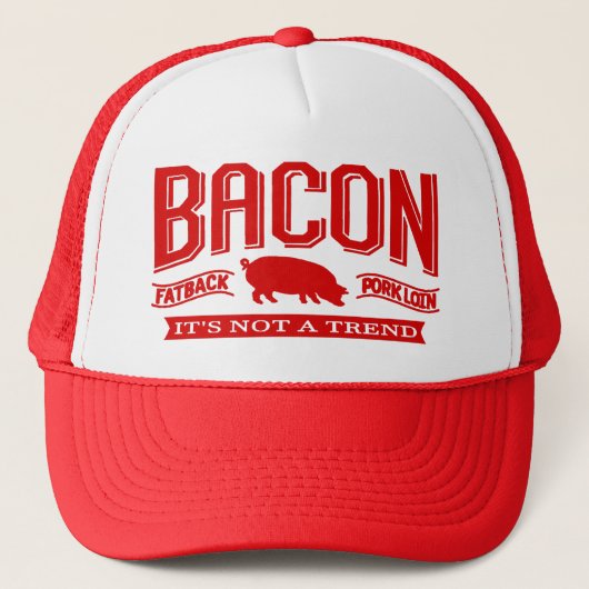 Bacon het is geen trendmatige Petten (Voorkant)