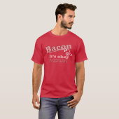 Bacon, het is oké t-shirt (Voorkant volledig)