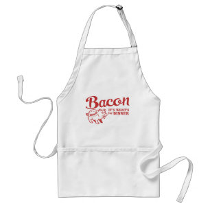 bacon - het is wat voor eten standaard schort