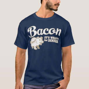 bacon - het is wat voor eten t-shirt