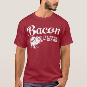 bacon - het is wat voor eten t-shirt