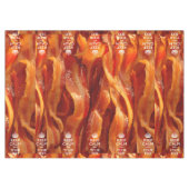 Bacon houdt kalm en heeft Jouw tekst Tafelkleed (Voorkant (Horizontaal))