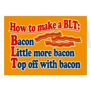 Bacon How to Make a BLT Sandwich