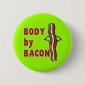 BACON Humor Body by Bacon Ronde Button 5,7 Cm (Voorkant)