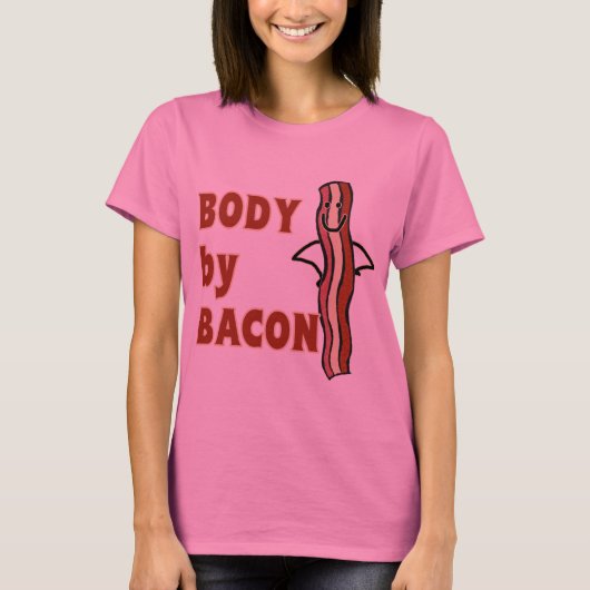 BACON Humor Body by Bacon T-shirt (Voorkant)