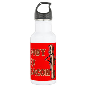 BACON Humor Lichaam Door Bacon Waterfles