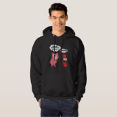 Bacon I Am Your Father  Nooo Hoodie (Voorkant volledig)
