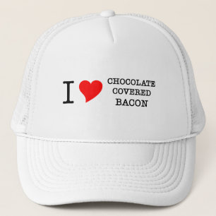 Bacon I Love Chocolate Trucker Pet