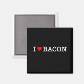 Bacon I Love Magneet (Voorkant / Achterkant)