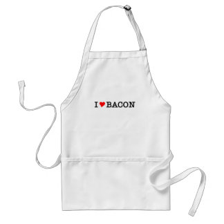 Bacon I Love Standaard Schort