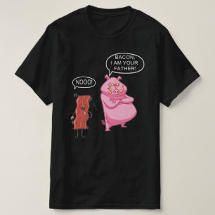 Bacon ik ben je vader t-shirt