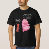 Bacon ik ben je vader t-shirt (Voorkant)