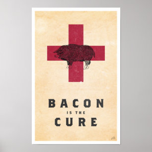 Bacon is de Cure Poster