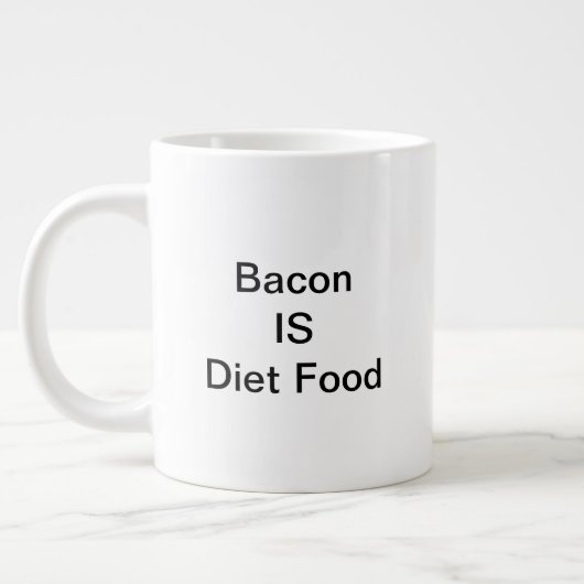 Bacon IS Diet Food Mok (20oz) (Links)