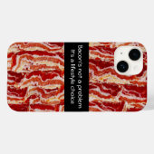 Bacon is geen probleem Case-Mate iPhone case (Achterkant (horizontaal))
