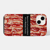 Bacon is geen probleem iPhone hoesje (Achterkant horizontaal)