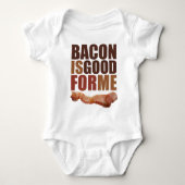 Bacon is goed voor mij romper (Voorkant)