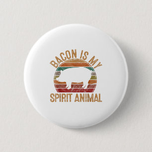 Bacon is mijn gedistilleerde dierenkreefster Bbq k Ronde Button 5,7 Cm