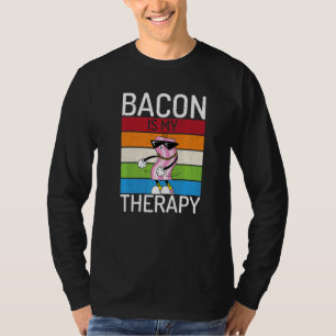 Bacon is mijn therapie Bacon Whisperer Bacon T-shirt