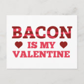 Bacon is mijn Valentijn Feestdagenkaart (Voorkant)