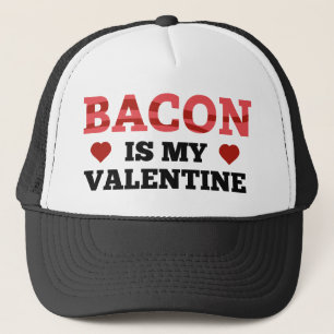 Bacon is mijn Valentijn Trucker Pet