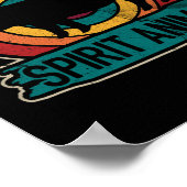 Bacon Is My Spirit Animal Bacon Lover Grilling Poster (Hoek)