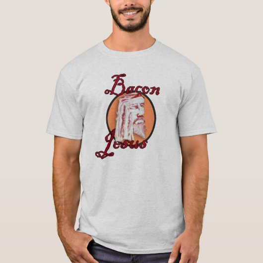 Bacon Jesus T-shirt (Voorkant)